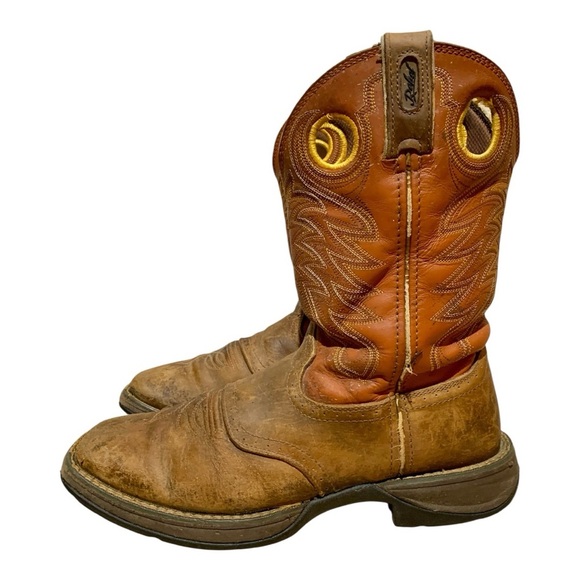 Men’s Durango 11” Rebel Leather Western Core Boots Size 9.5D - Picture 2 of 6